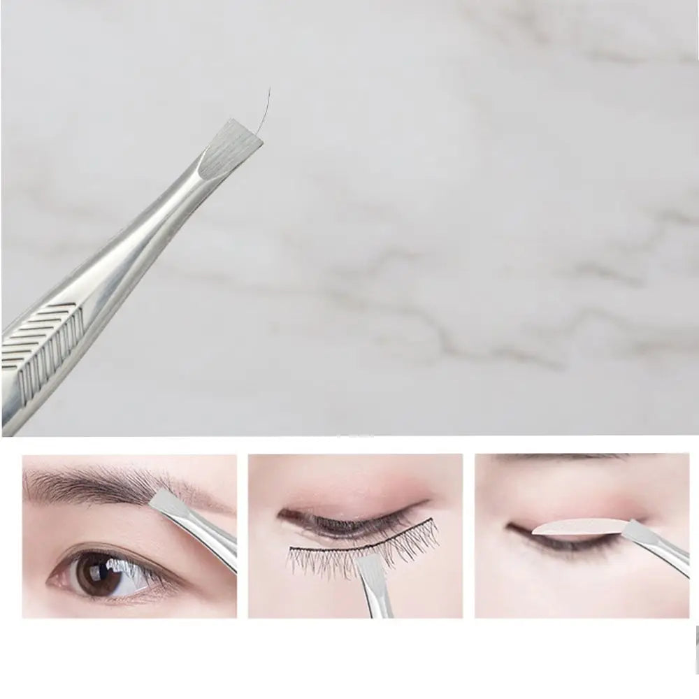 Beauty Pinzette aus Edelstahl für Augenbrauen