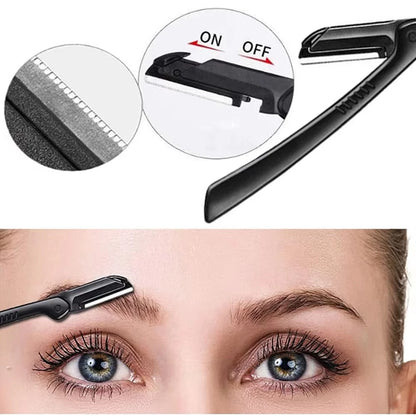 Augenbrauenrasierer mit Zubehör