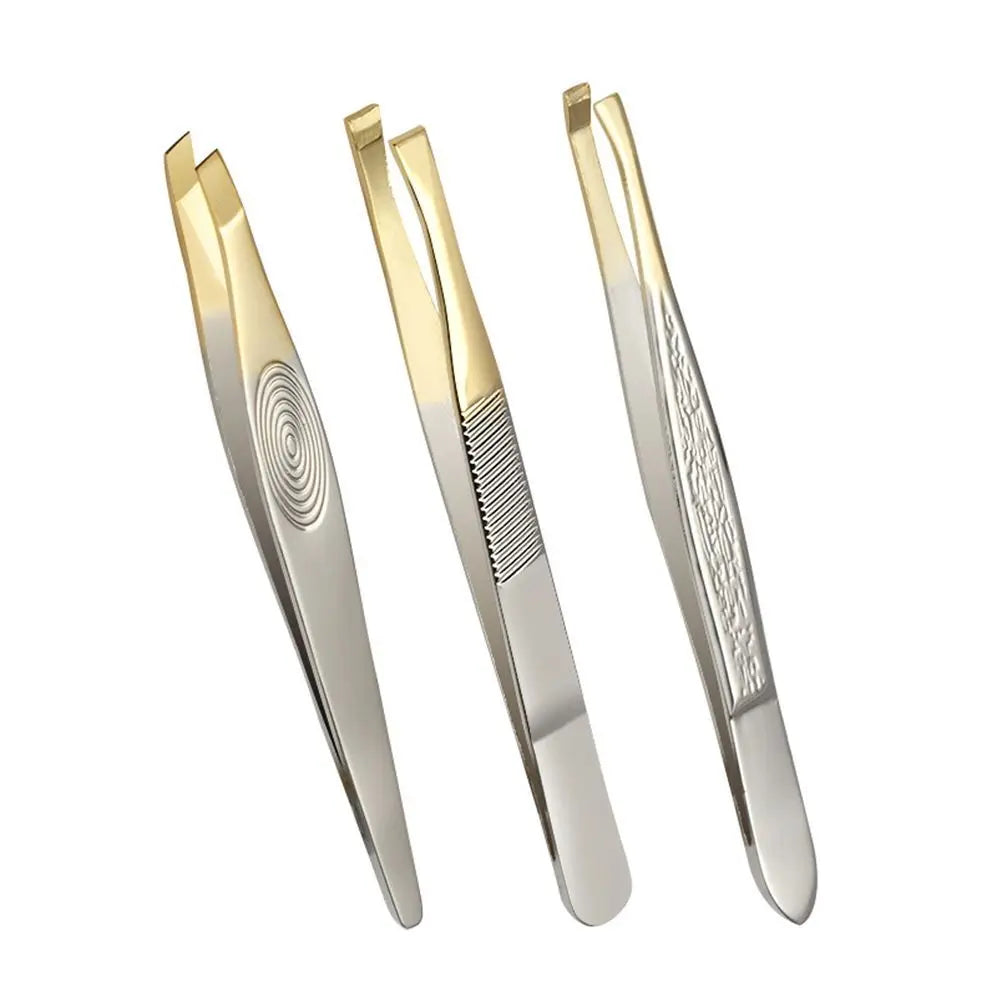 Beauty Pinzette aus Edelstahl für Augenbrauen